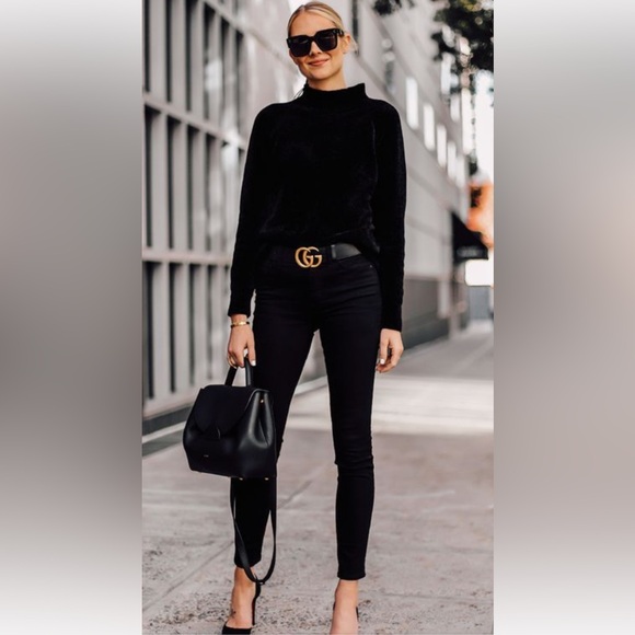 Gucci Marmont wide belt- GG belt - Picture 4 of 9